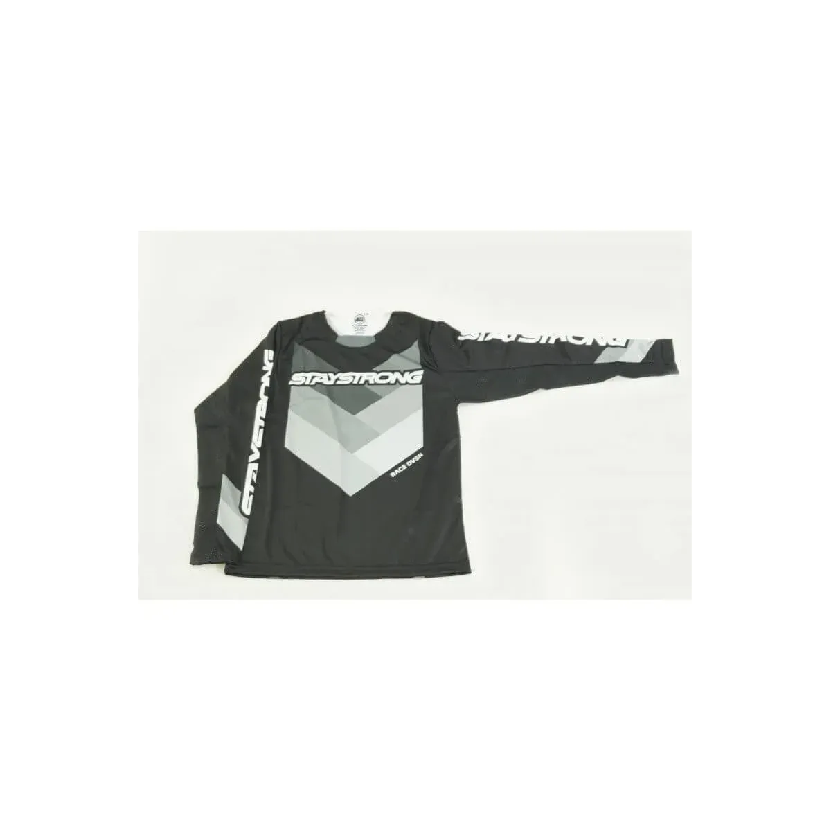 Stay Strong Chevron Race Jersey Black
